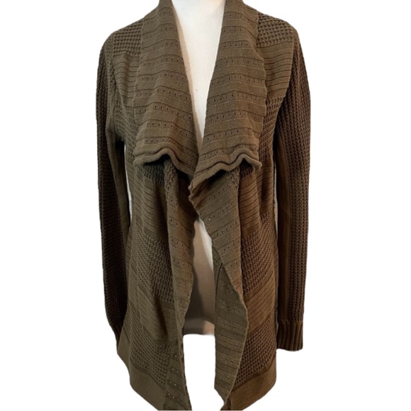 Daytrip Olive Knit Cardigan - Picture 1 of 2